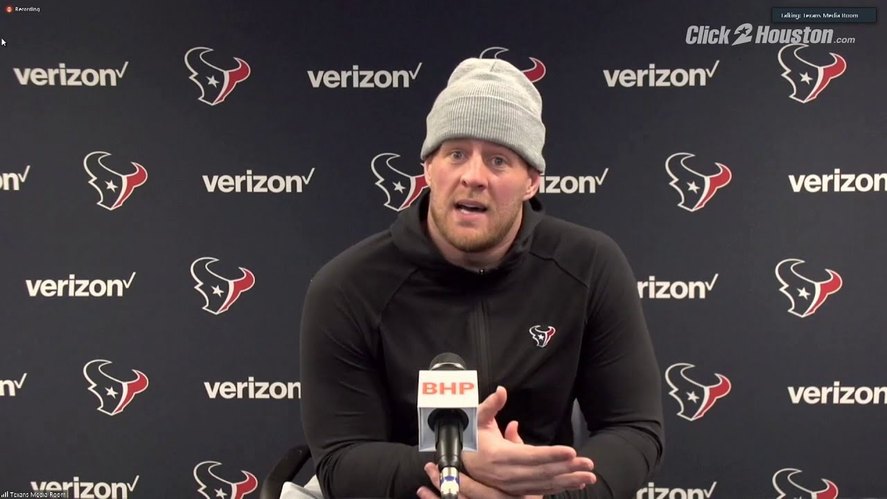 WATCH: J.J. Watt gives impassioned speech after frustrating loss