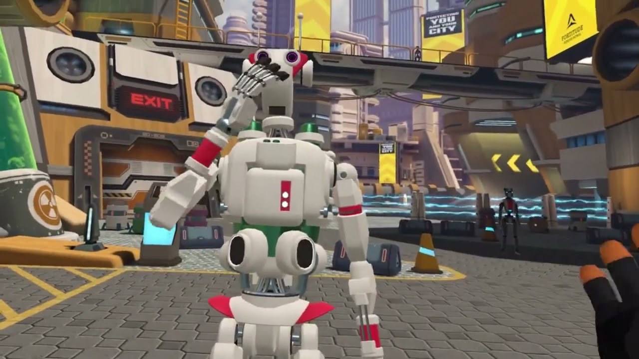 Border Bots VR Quest 3 25% off Referral Link In Description/Comments !!!!