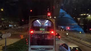 香港巴士 87R(WA756)@Volvo B8L 12m 香港體育館去烏溪沙站(經大圍)[樣板車][跨廠特(屯廠)]
