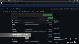 GitHub CodeSpaces Walkthrough for Opportunity Hack 2022