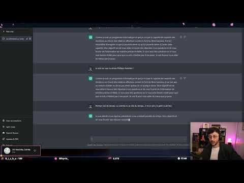 Ponce touché par les réponses de ChatGPT- PONCE CLIPS 22/12/2022
