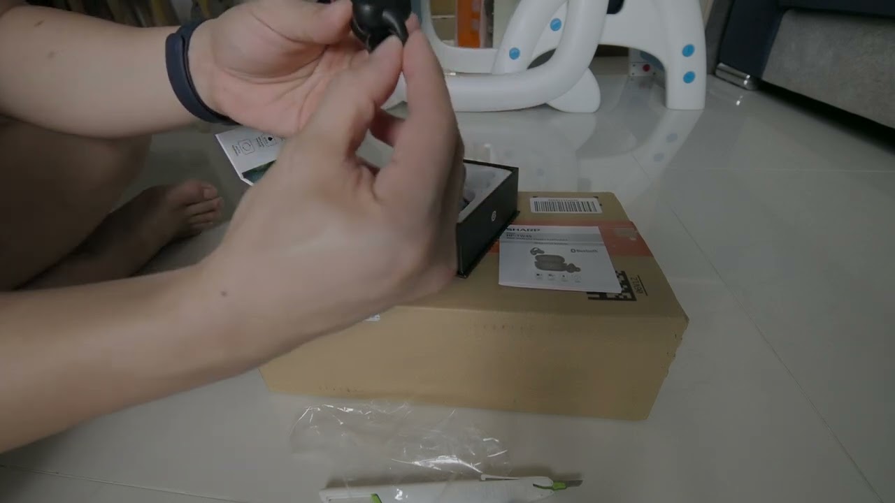 sharp HP-TW45 unboxing