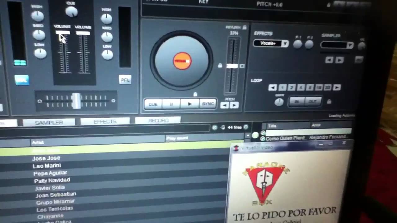 Karaoke y virtual dj YouTube