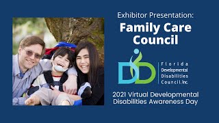 Virtual DD Day 2021: Family Care Council Exhibitor Session