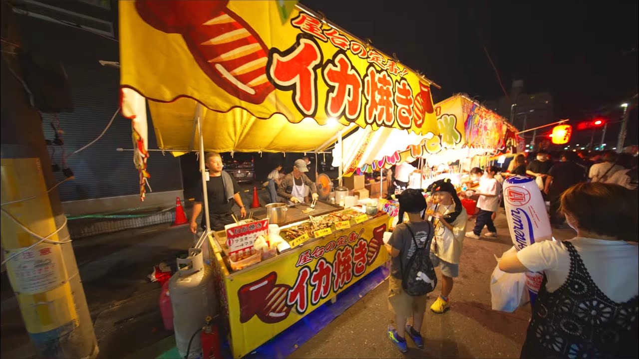 【深谷七夕祭り】夜の屋台散歩 賑やかな夏祭りの雰囲気を満喫！2025.07.11