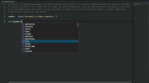 Ejercicio2 - Cadenas - Programación en Python