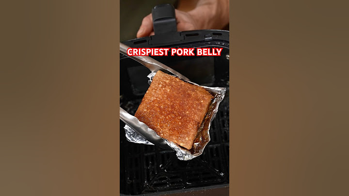 Air Fryer Crispy Pork Belly
