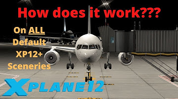 How to get Default Jetways to Move in X-Plane 12?