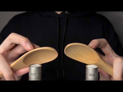 ASMR あなたを深い眠りに導く木のスプーンのトリガー(No Talking)