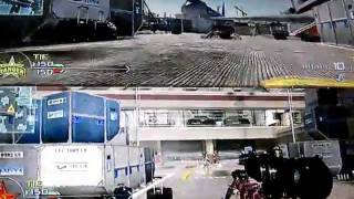MW2 SNIPER SPLIT SCREEN GAMEPLAY