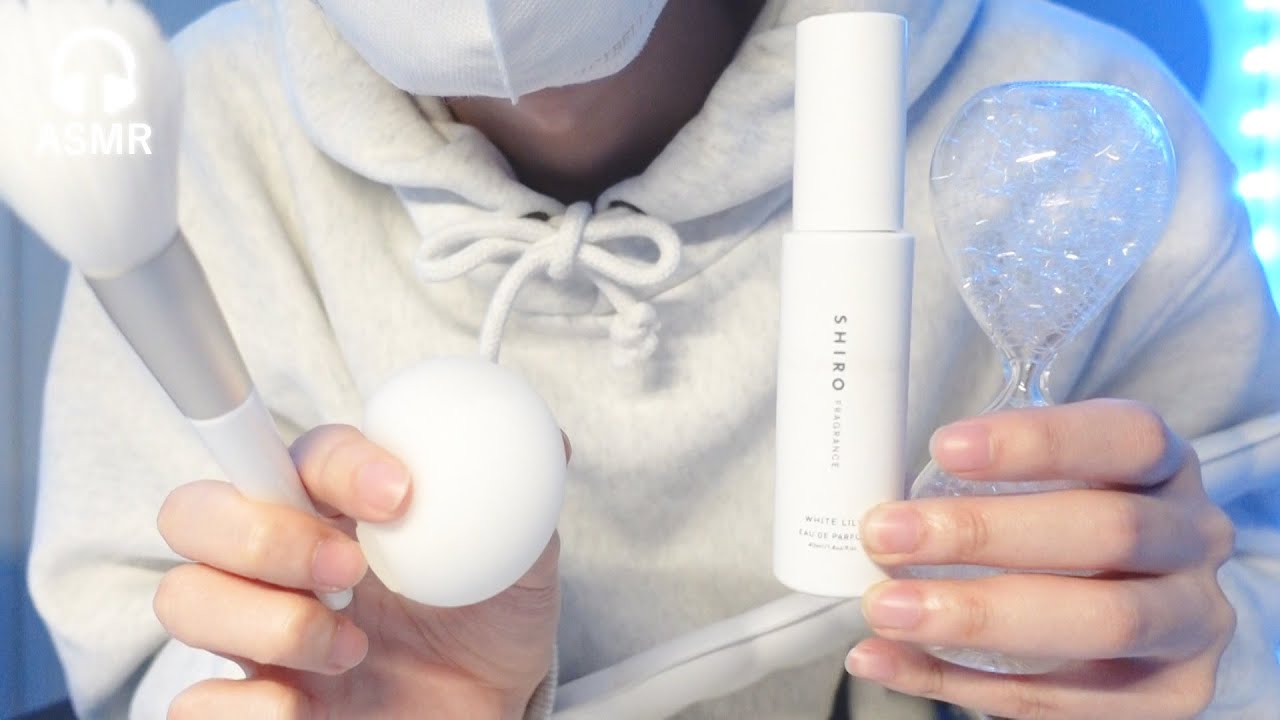 【ASMR】真っ白なトリガーで気持ちよく眠らせます☁️【SUB】Pure white trigger ASMR