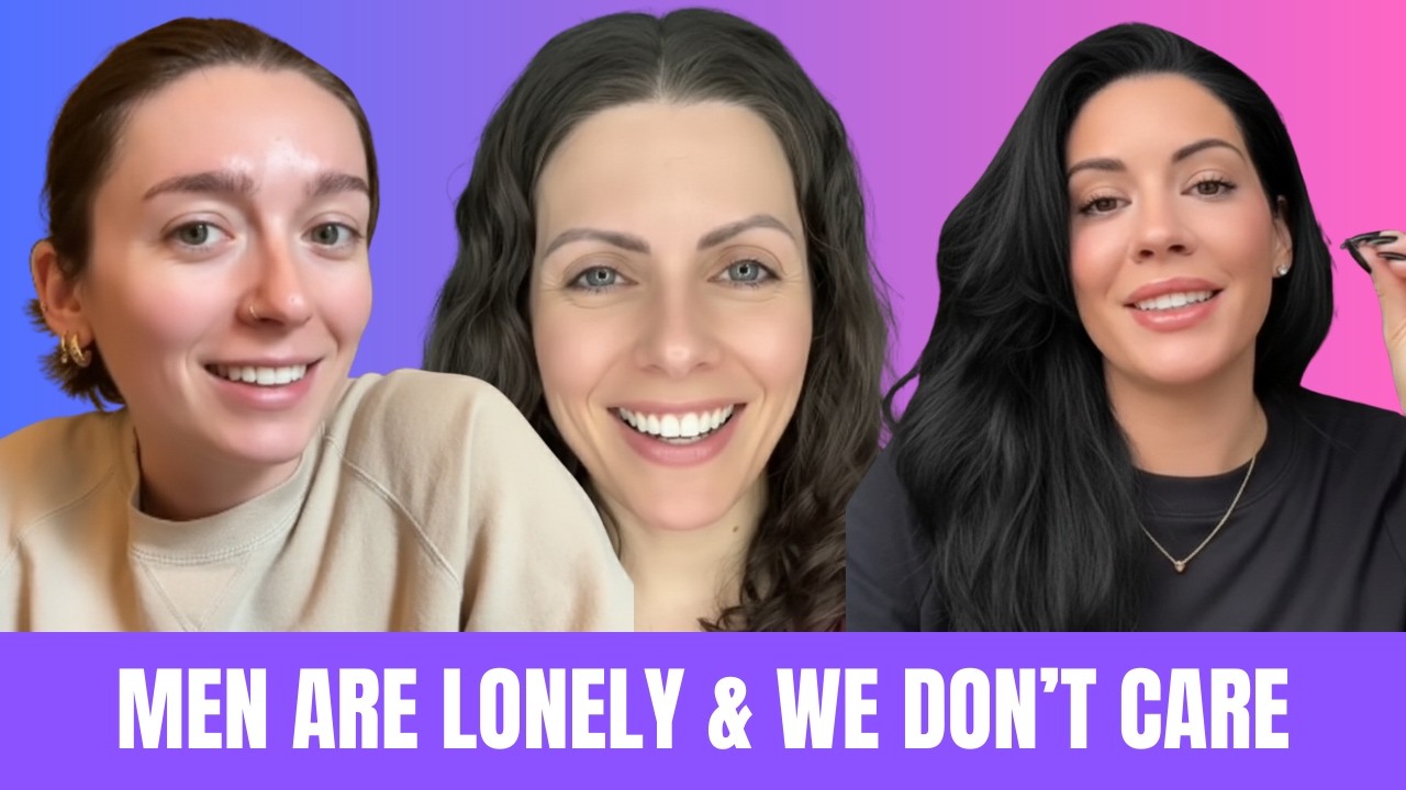 Male Loneliness Epidemic is Just Men Being Losers - YouTube