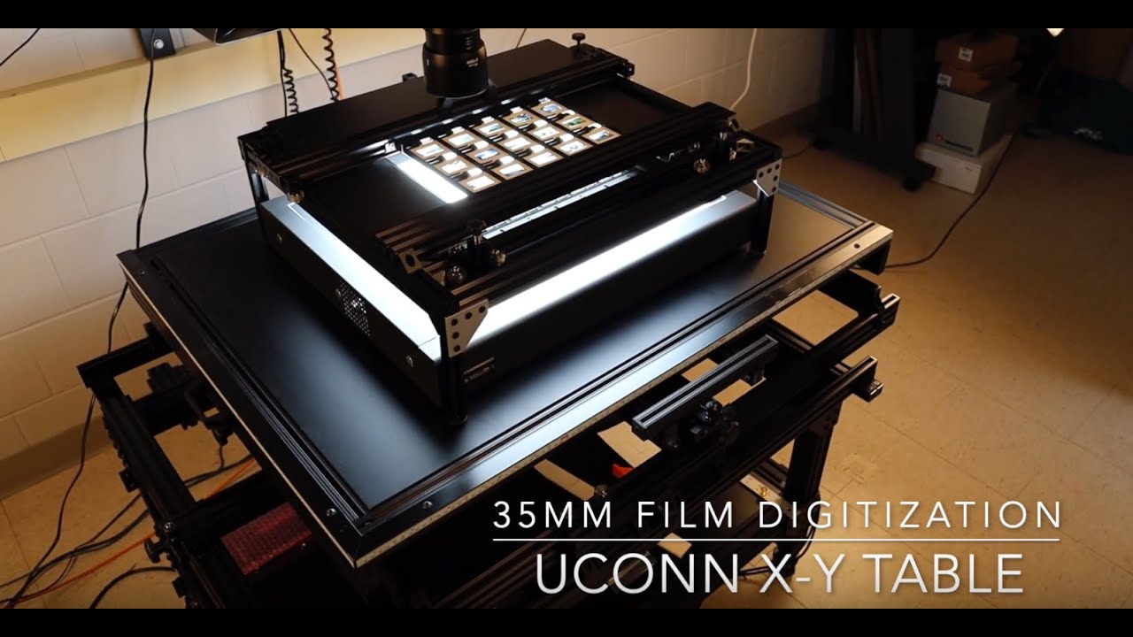 35mm Film Digitization: UConn Library Digital Imaging Lab X-Y Table System