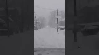 winter 2025 in Ridgefield Park New Jersey USA