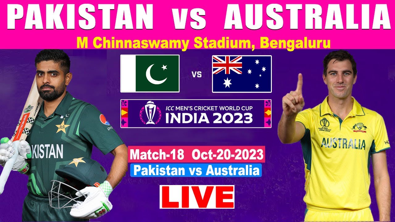 🔴 Live PAK vs AUS Live Match Pakistan vs Australia Live Today Match