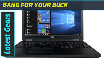 Dell Latitude 5580 Workstation Laptop: Unleashing the Power of 7th Gen Intel Core i7 and 32GB RAM