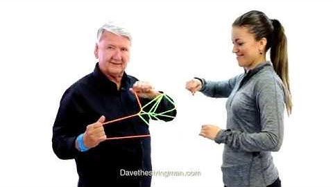 Friendship and Eiffel Tower String Figure by David Titus