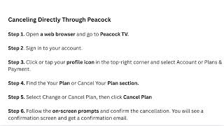 How To Cancel Peacock Subscription – TV Provider, App & Web
