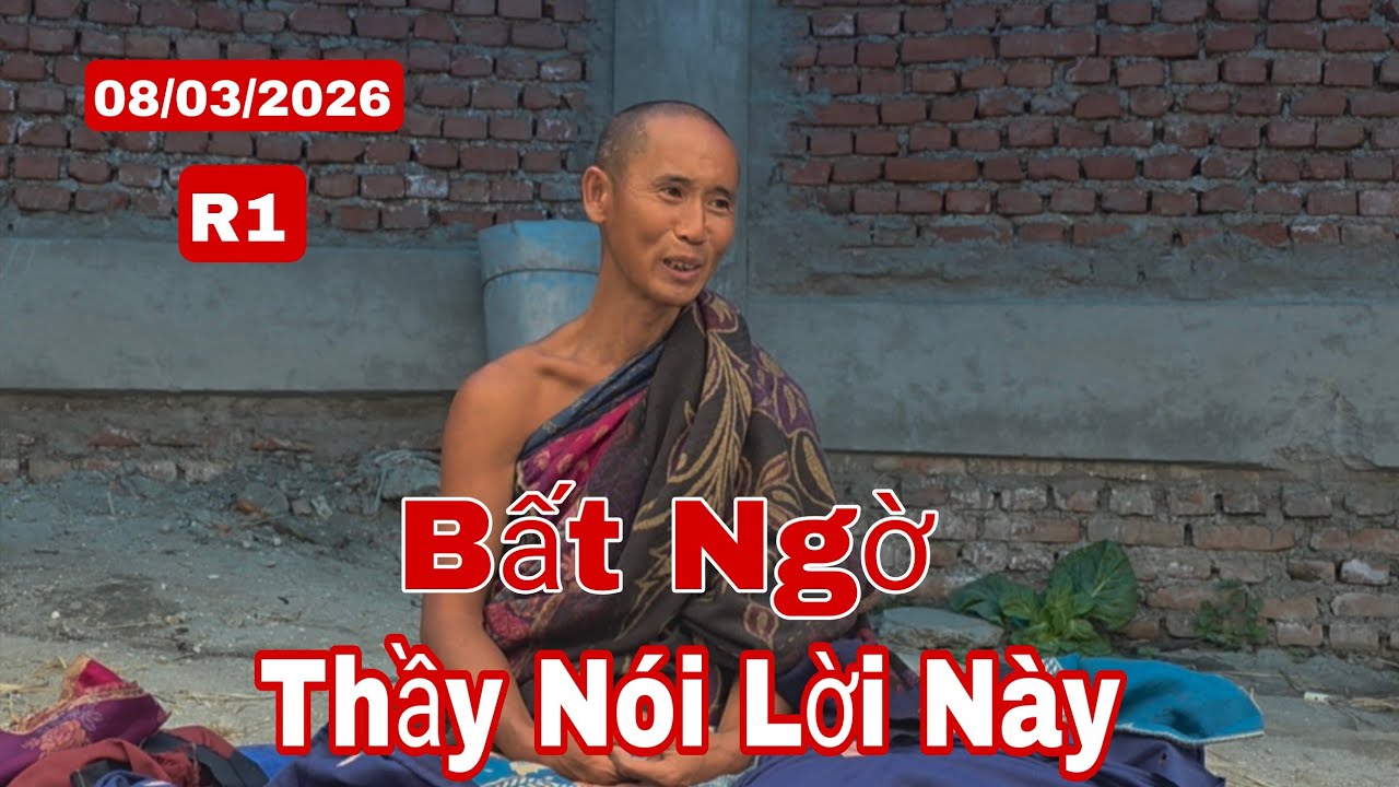 R1: Bất ngờ sư Minh Tuệ nói lời này nghe xúc động 8/3/26