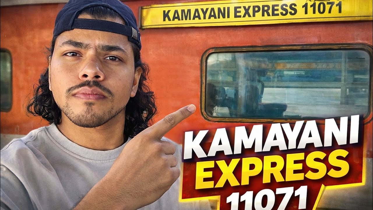 Kamayani Express 11071 3rd AC Journey 😱 | Without Ticket Travel Experience | 