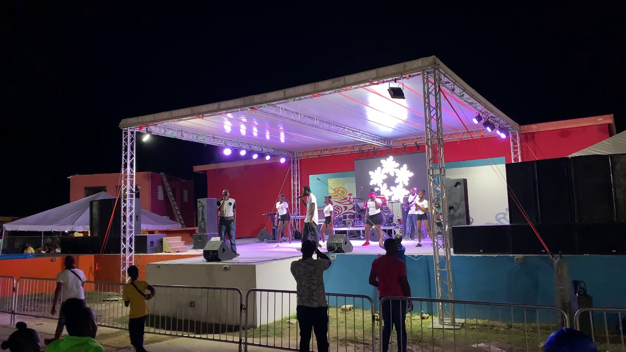 Front Line FL performing at Band Clash 2019