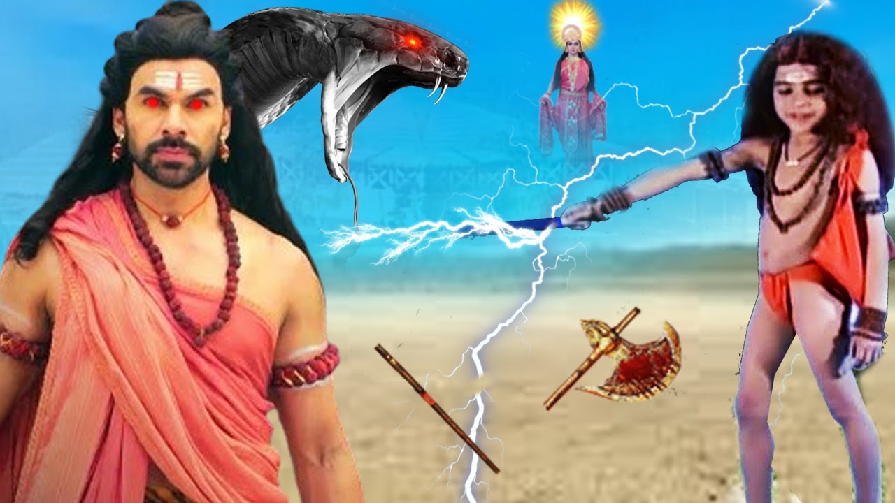 जब एक अघोरी बालक ने परशुराम से परशु के किए टुकड़े | Parshuram Katha @saibaba3350