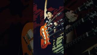 He wore a nerd cap and sweater vests while shredding arena-rock riffs, rick nielsen #music #rock