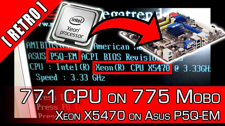 Descoberta Surpreendente: Xeon X5470 para Melhorar Desempenho!