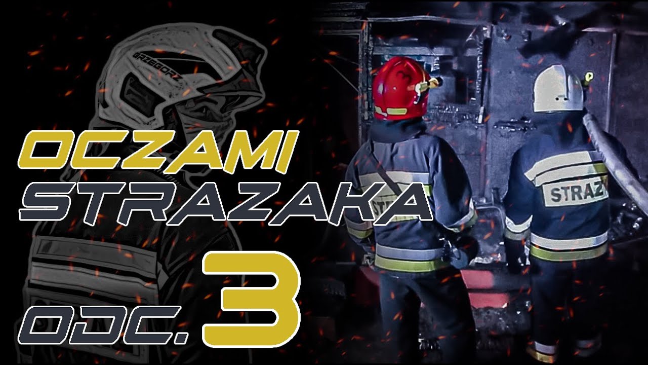 OCZAMI STRAŻAKA [3]: Pożar domku działkowego [GoPro//HelmetCam]