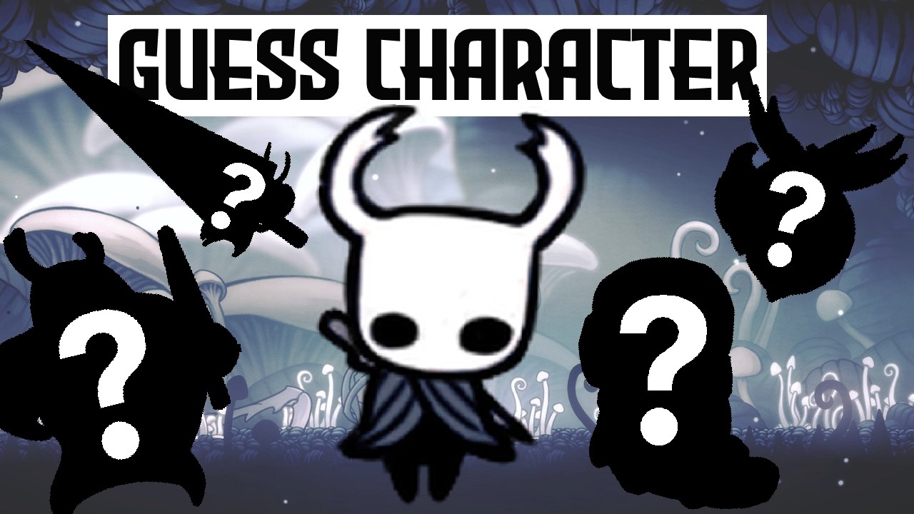 Can You Guess 80 Hollow Knight Characters by Silhouette? Hollow Knight Silhouette Quiz!