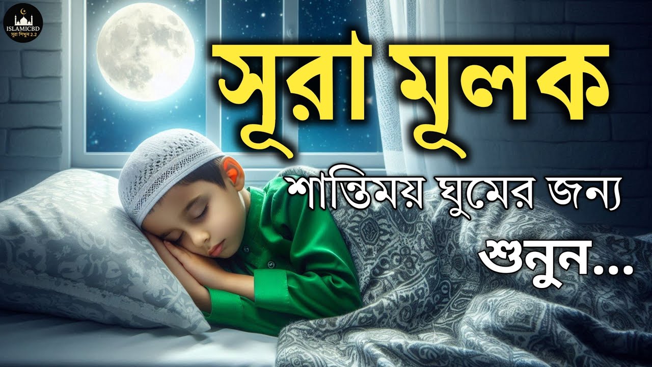 ঘুমানোর আগে এই তেলাওয়াত শুনুন সূরা আল মূলক খুব সুন্দর তেলাওয়াত | Surah Mulk Bangla - Shamsul Haque