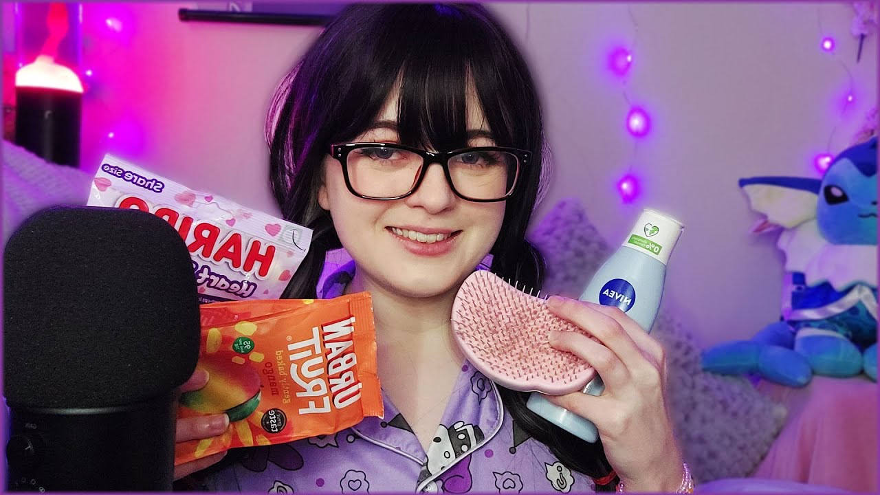 【ASMR】Can I touch your hair? Sleepover with girl who has a crush on you RP ┃  Homura (Madoka Magica)