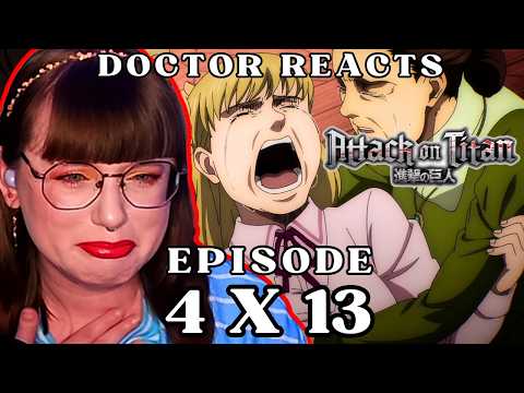 BRAUS IS MY HERO! | Literature Doctor REACTS to Attack on Titan | 4x13 'Children of the Forest'