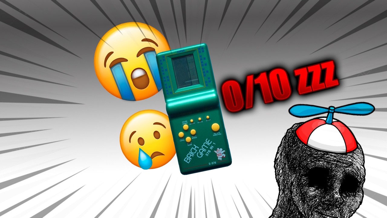 Esta "CONSOLA" me arruinó la INFANCIA 😭- Brick Game