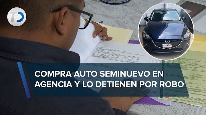 En Edomex, detienen a joven tras comprar auto seminuevo en agencia... ¡era robado!