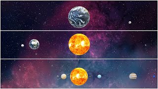 Journey Through the Cosmos - A Stunning 3D Animation in PowerPoint |  Solar System in Split Screen