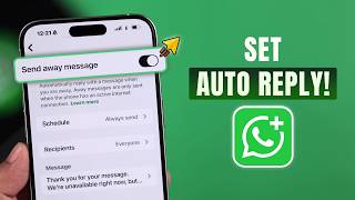How to Set Auto Reply on WhatsApp Business! [Step-By-Step] screenshot 4