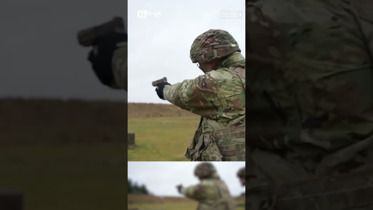 Army Pistol Tactics - Shooting with Precision in the Midst of Action