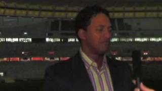 Breyton Paulse at the Absa Client function, Design Indaba 2010