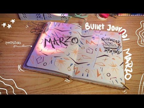 ⭐️BULLET JOURNAL MARZO⭐️un poquito de inspiración🌄