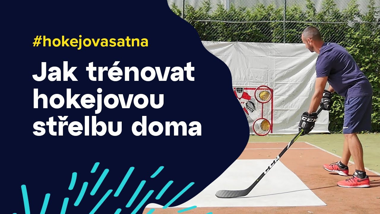 Jak doma trénovat hokejovou střelbu #hokejovasatna