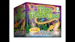 Pyro Pixie Dust 200 gram 9 Shot Firework