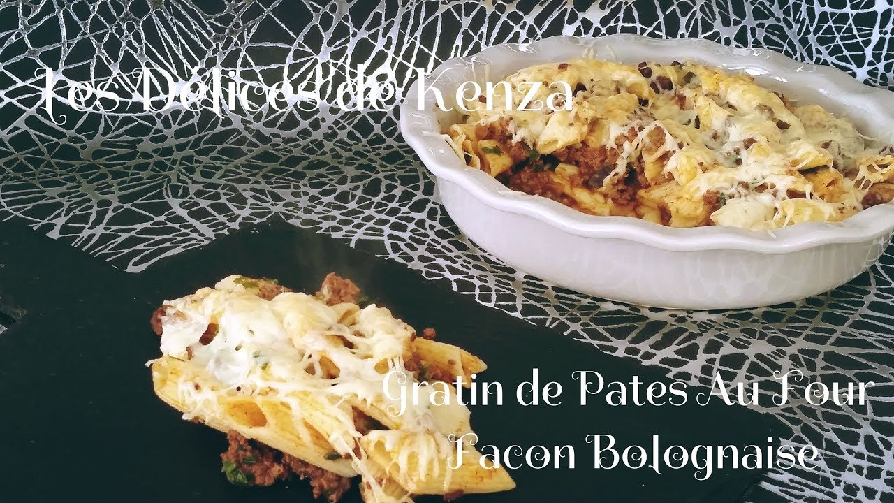 Recette Rapide Du Gratin De Pates A La Viande Hachee Facon