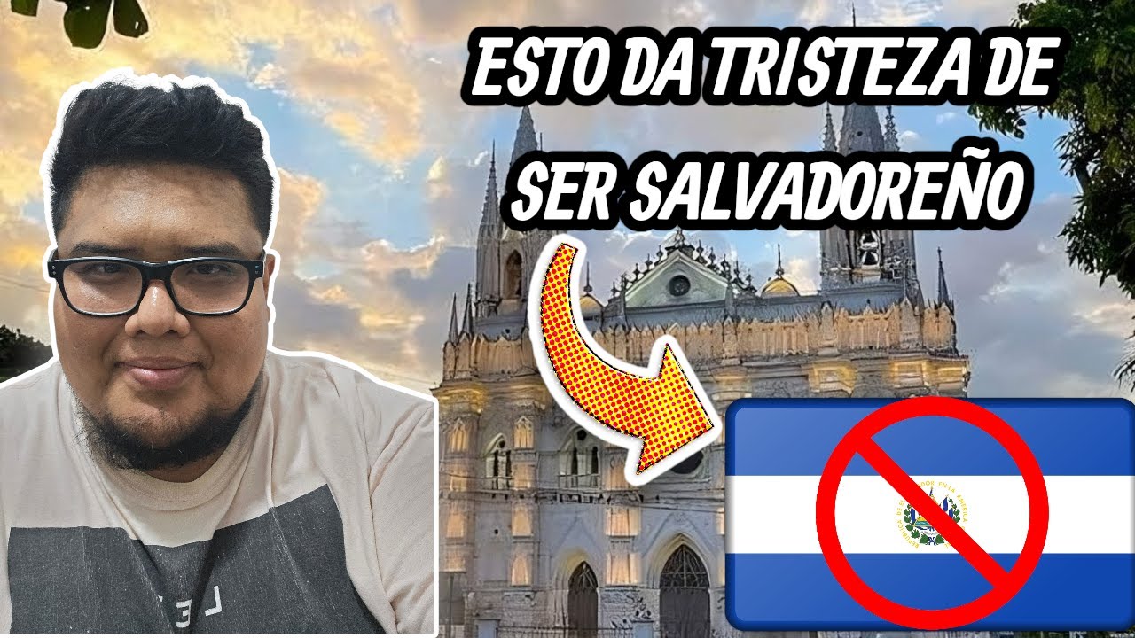 Esto me da tristeza de vivir en El Salvador