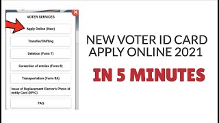 New voter id card apply online 2021 - Mobile APP screenshot 4