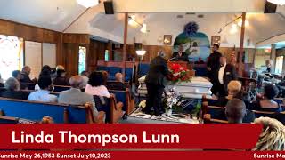 Home Going Service For Linda Thompson Lunn