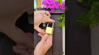 How to use a wrench to lock up your gate #locks #gate #homesecurity