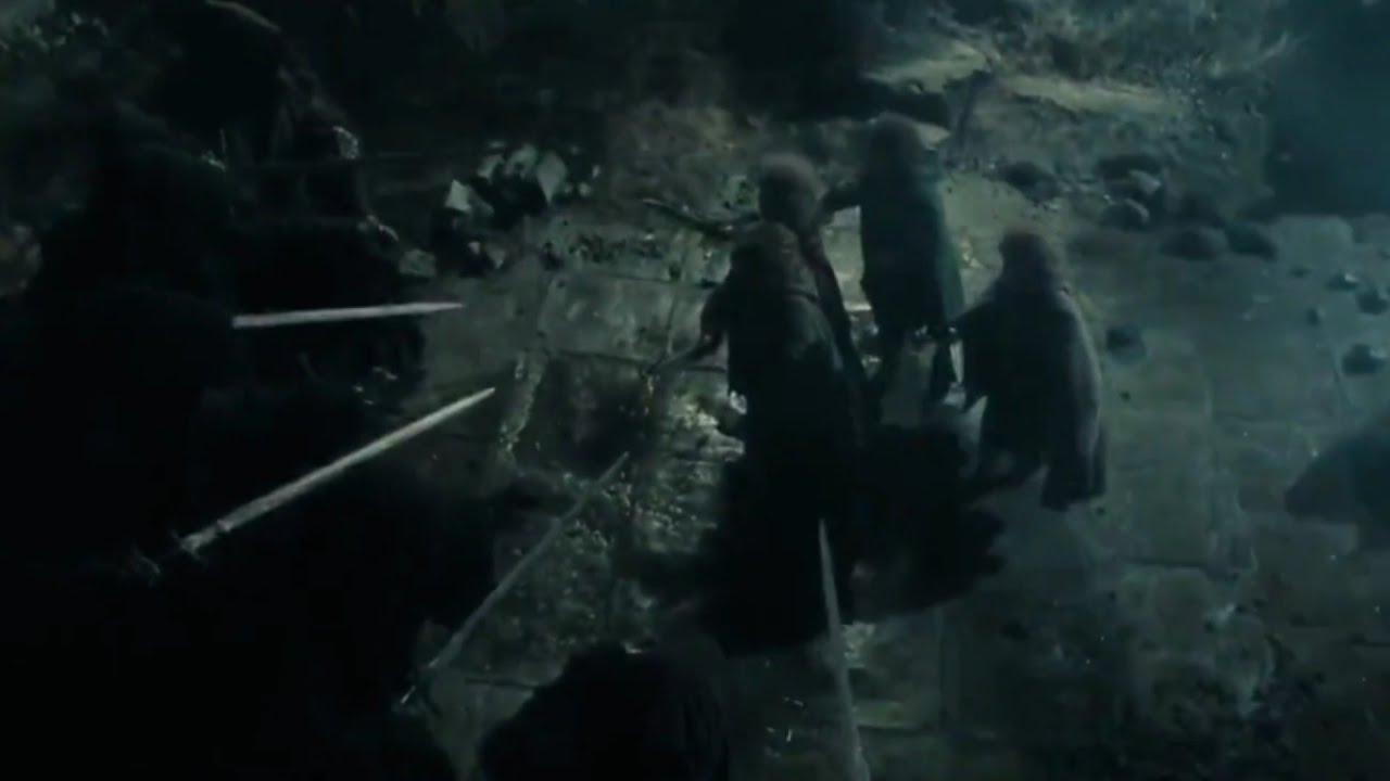 Il Signore degli Anelli(2003)|Aragorn contro "Cavalieri Neri"[ITA