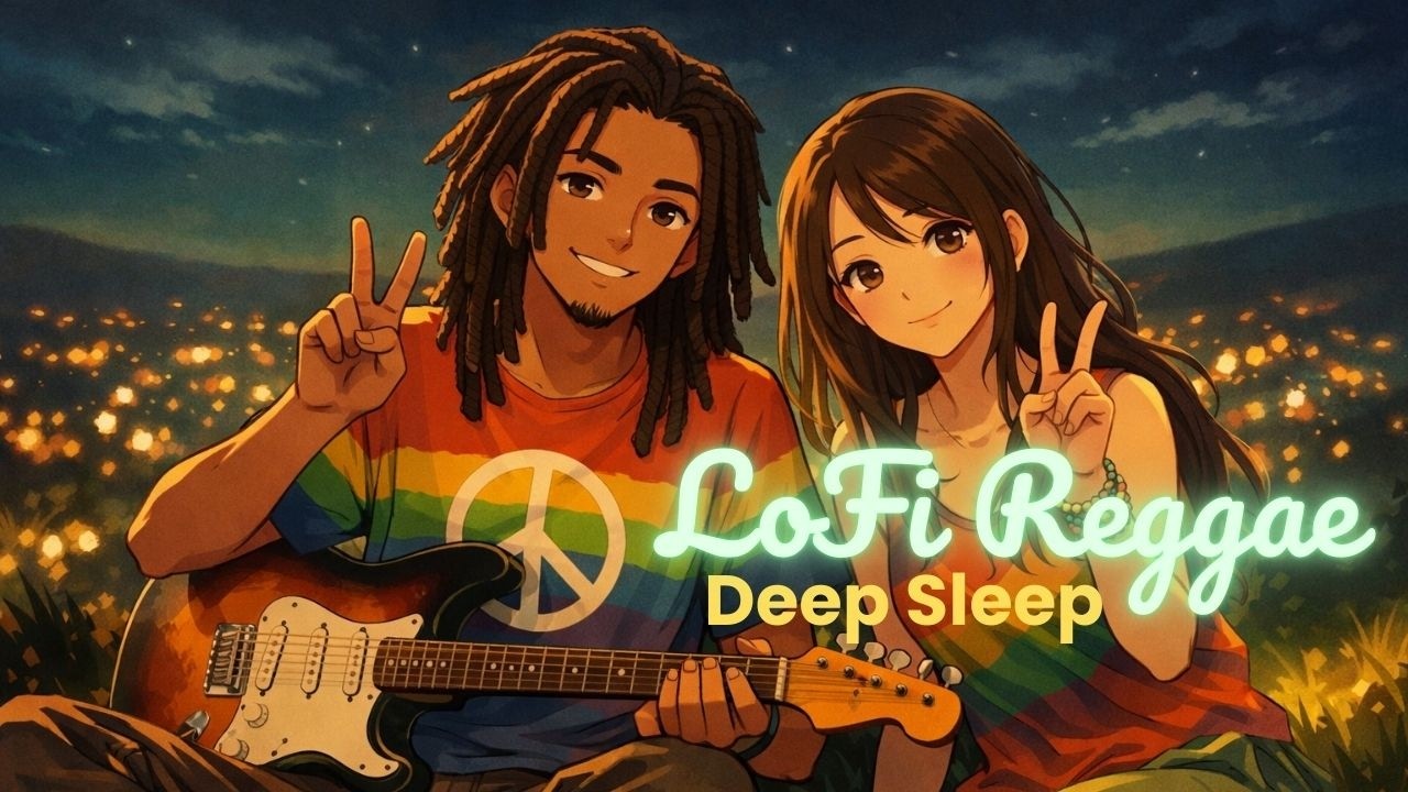 sleep music lofi reggae – 9 Hours