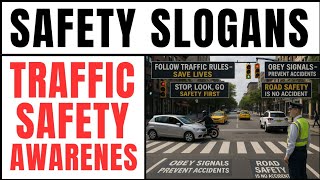Top 20 Road Safety Slogan | Top 20 Traffic Safety Slogans | Safety Slogan | Road Safety Slogan